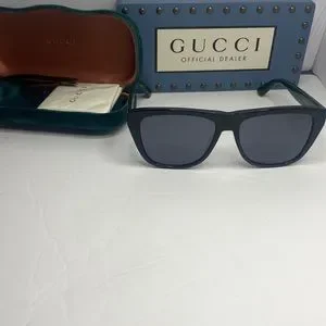 Auth  - Gucci Sunglasses Unisex GG0926S 001 Black-Green/Grey 57-16-145mm Gucci Sunglasses Men main image 4